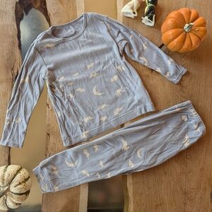 3Y Konges Slojd Bunny Moon Gray Pajama Set